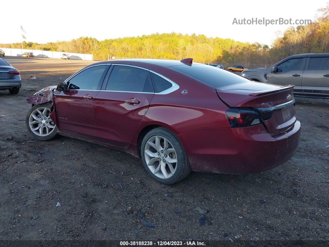 2017 Chevrolet Impala 1lt Бордовый vin: 2G1105S30H9129374