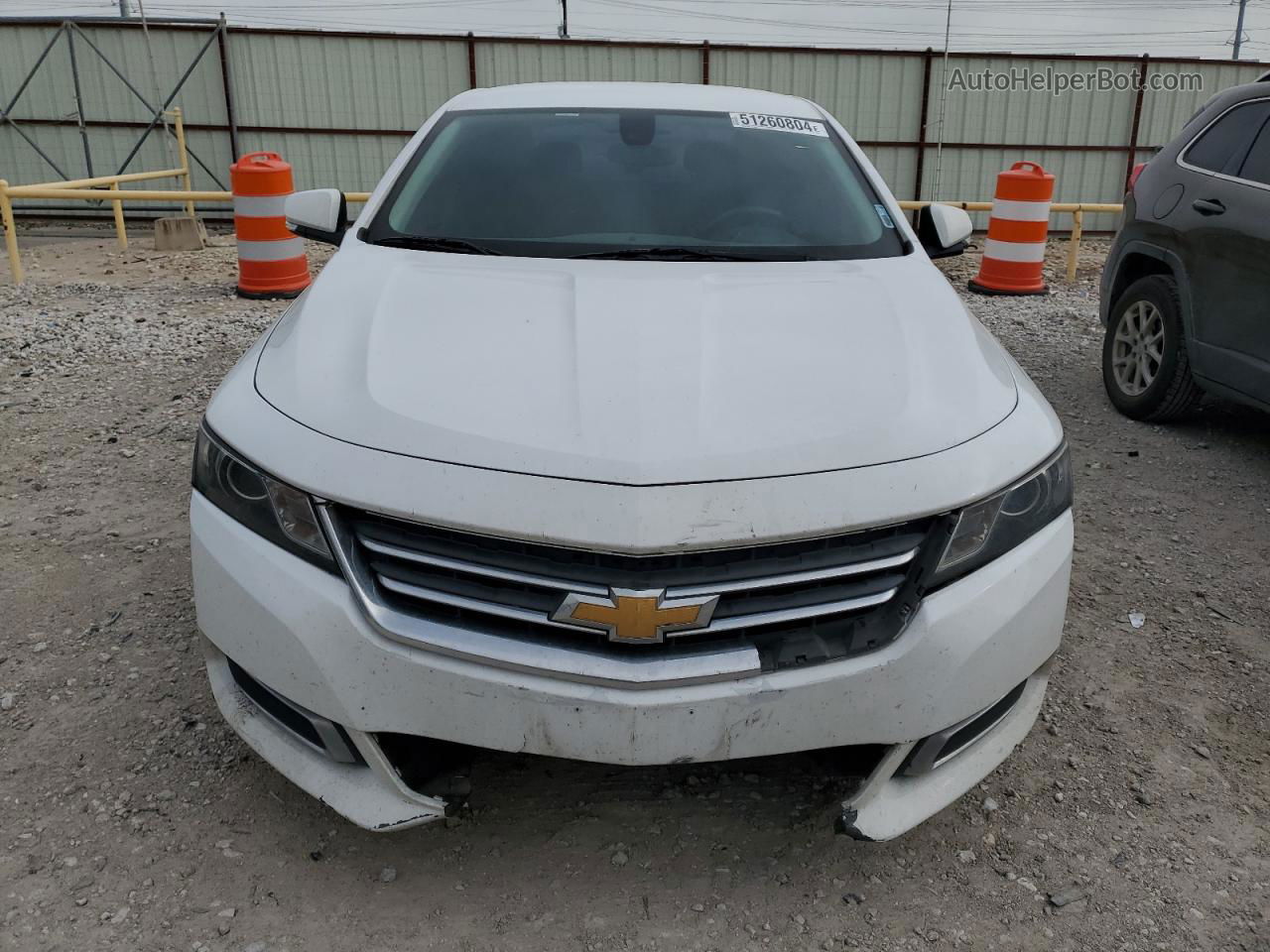 2017 Chevrolet Impala Lt White vin: 2G1105S30H9143016