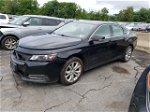2017 Chevrolet Impala Lt Black vin: 2G1105S30H9155926
