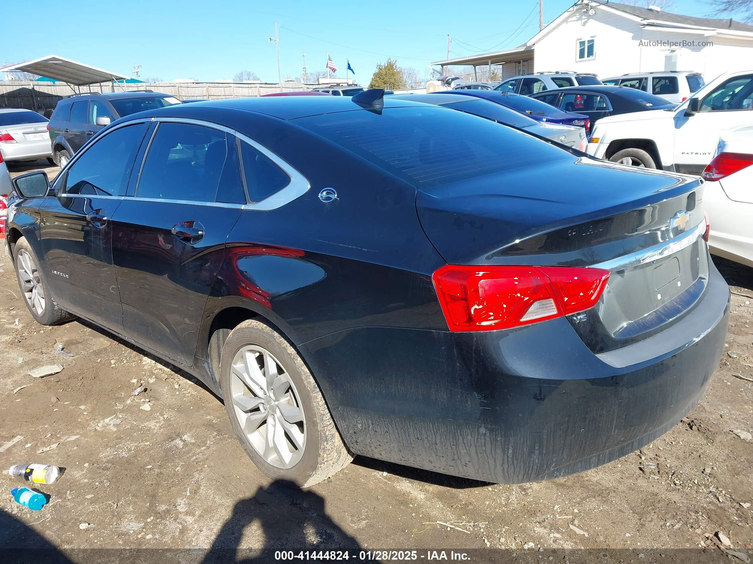 2017 Chevrolet Impala 1lt Black vin: 2G1105S30H9164769