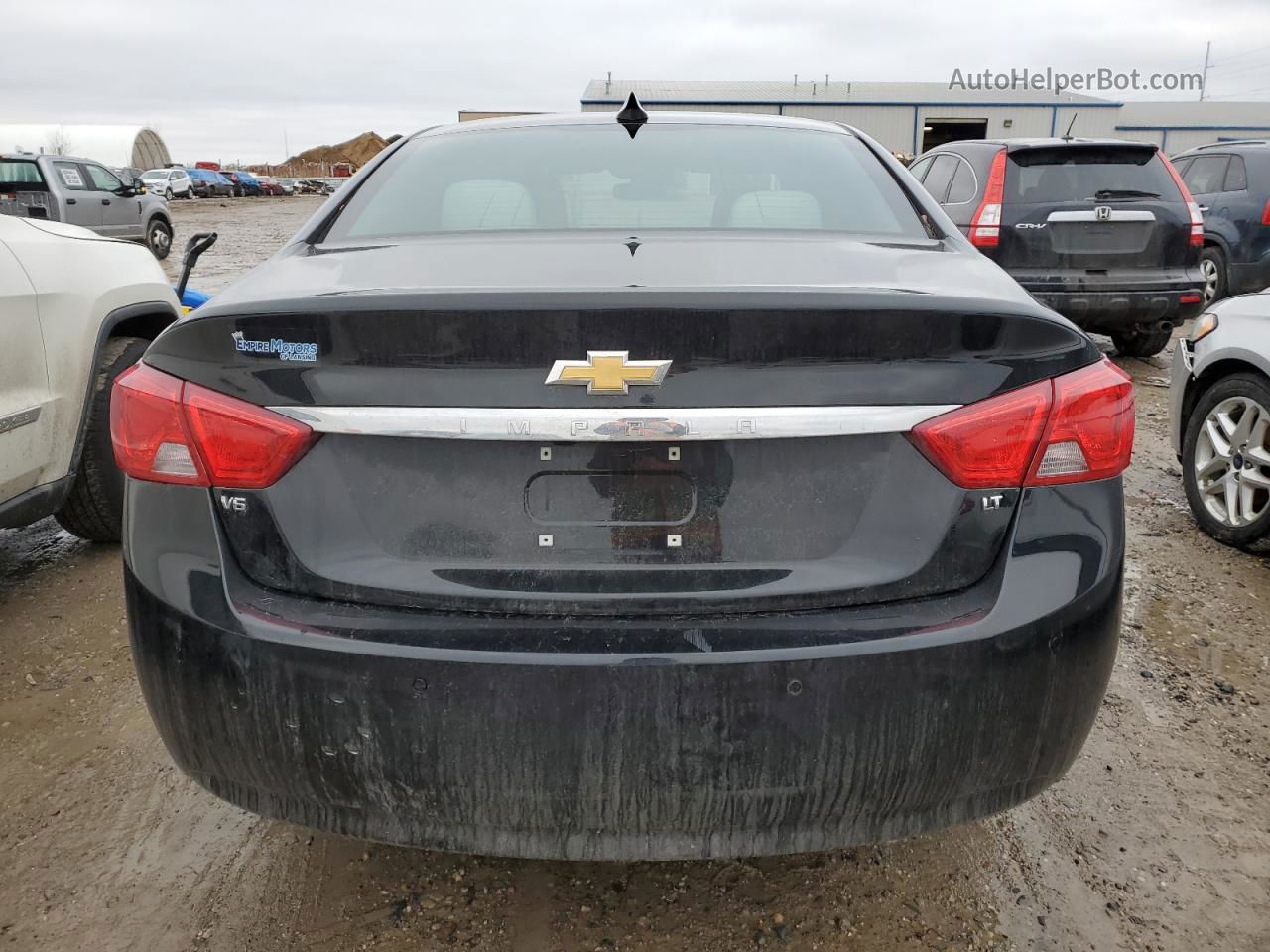 2017 Chevrolet Impala Lt Black vin: 2G1105S30H9175416