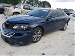 2017 Chevrolet Impala Lt Blue vin: 2G1105S30H9175867
