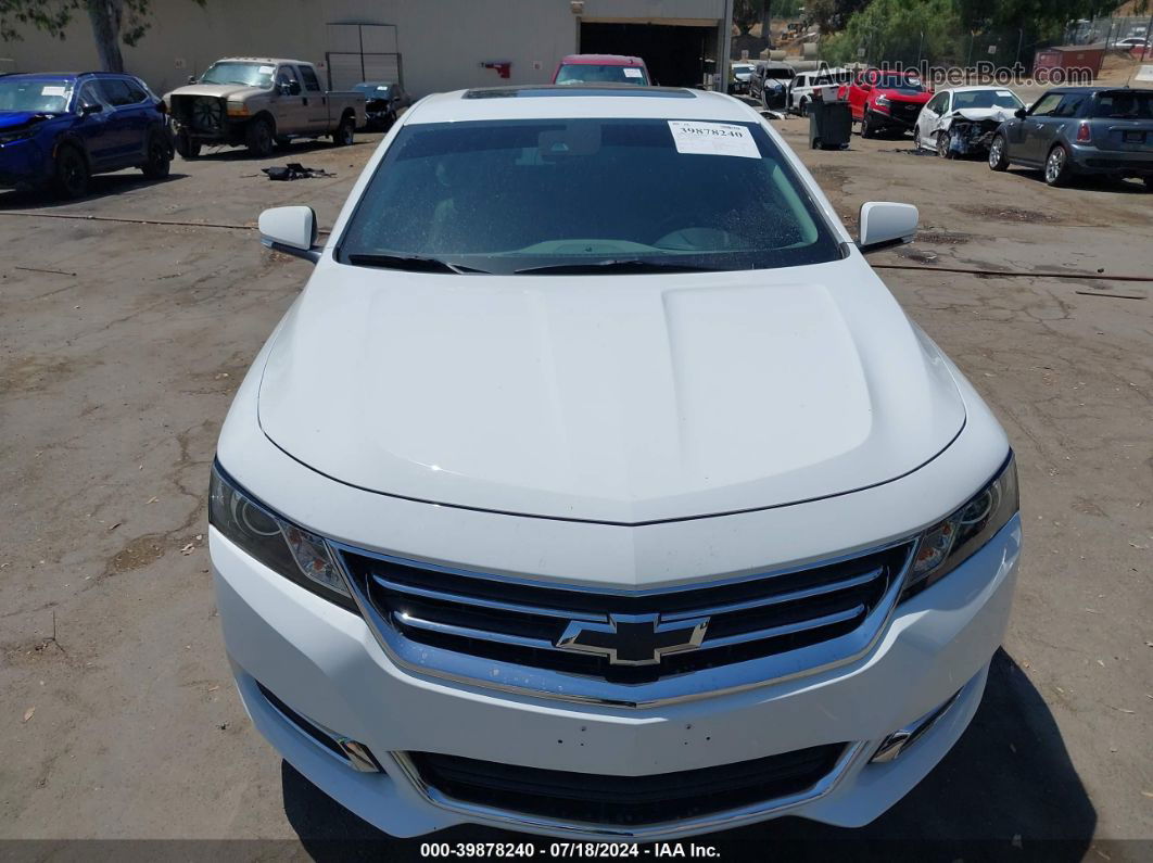 2017 Chevrolet Impala 1lt White vin: 2G1105S30H9179529