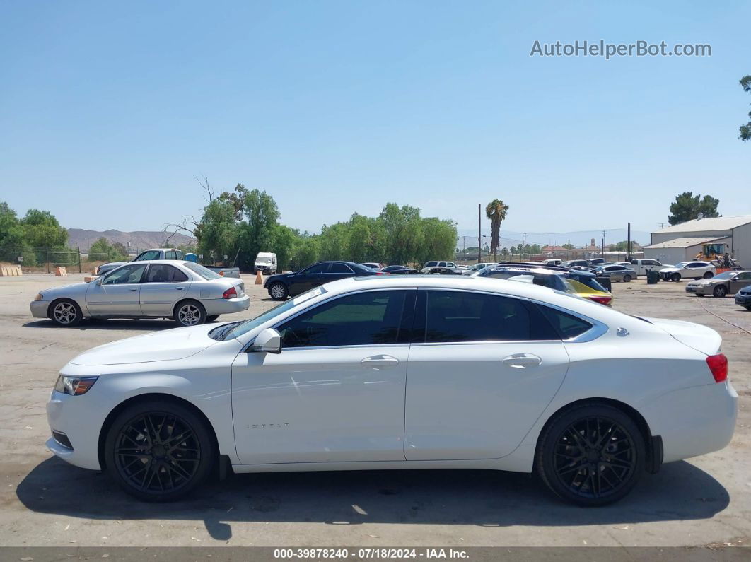 2017 Chevrolet Impala 1lt White vin: 2G1105S30H9179529