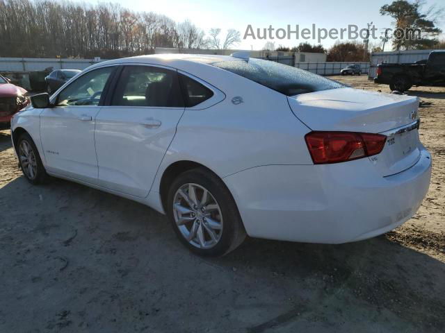 2017 Chevrolet Impala Lt White vin: 2G1105S30H9186268