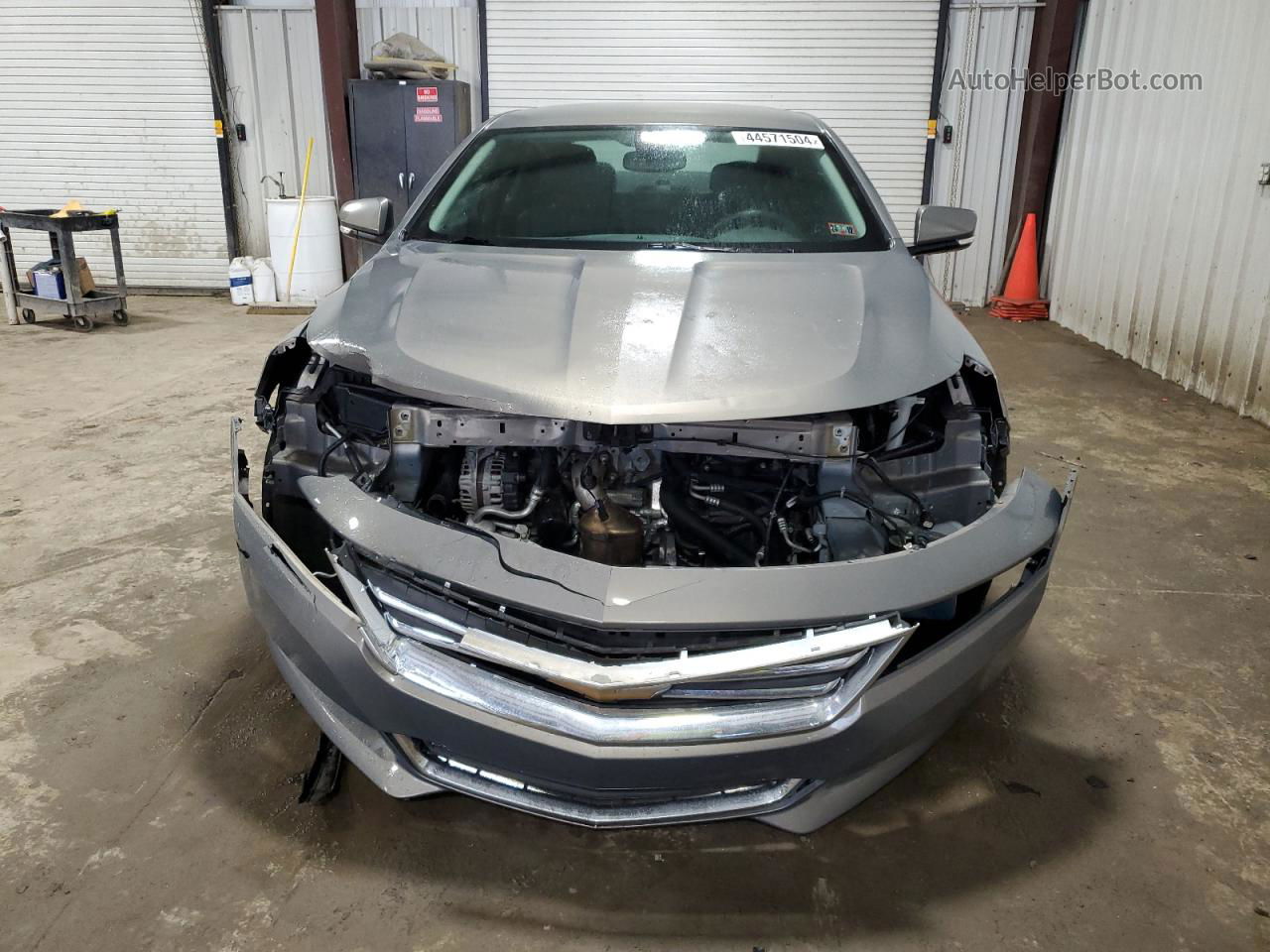 2017 Chevrolet Impala Lt Gray vin: 2G1105S30H9189610