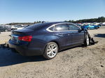 2017 Chevrolet Impala Lt Blue vin: 2G1105S31H9100921