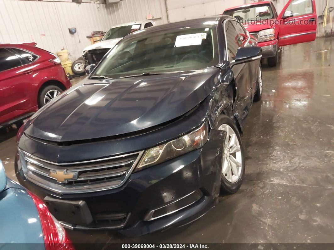 2017 Chevrolet Impala 1lt Синий vin: 2G1105S31H9106962