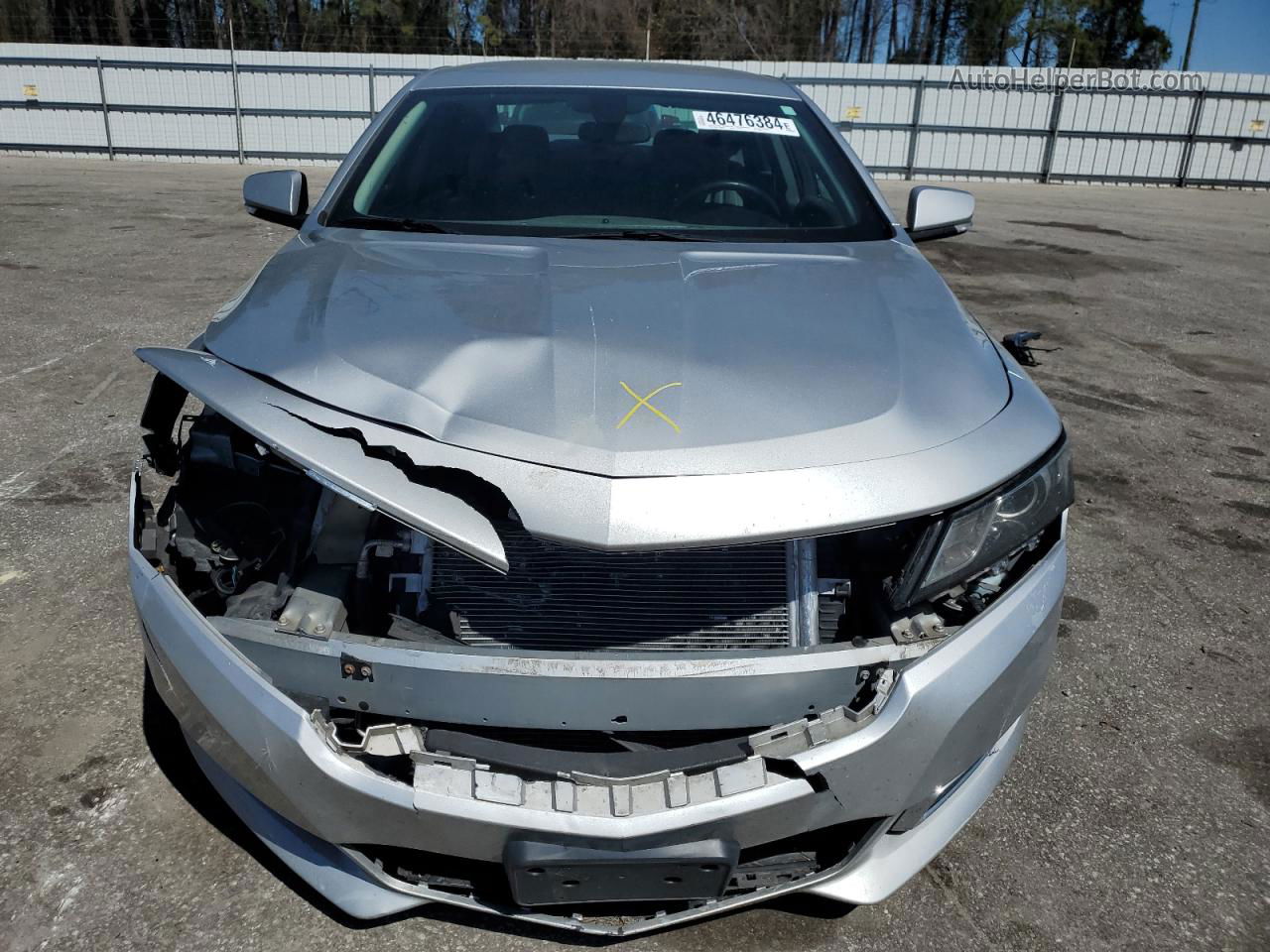 2017 Chevrolet Impala Lt Silver vin: 2G1105S31H9109862