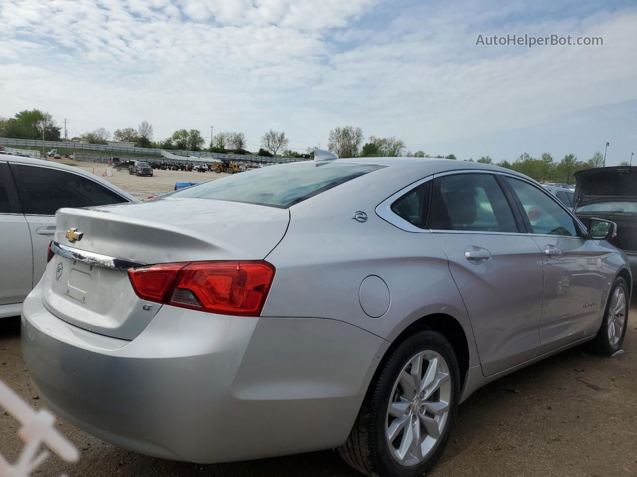 2017 Chevrolet Impala Lt Silver vin: 2G1105S31H9112907