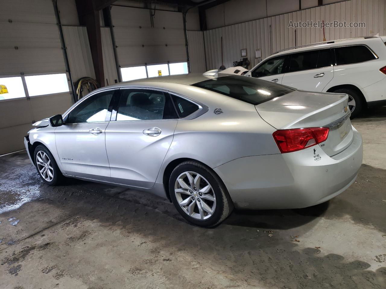 2017 Chevrolet Impala Lt Silver vin: 2G1105S31H9115323