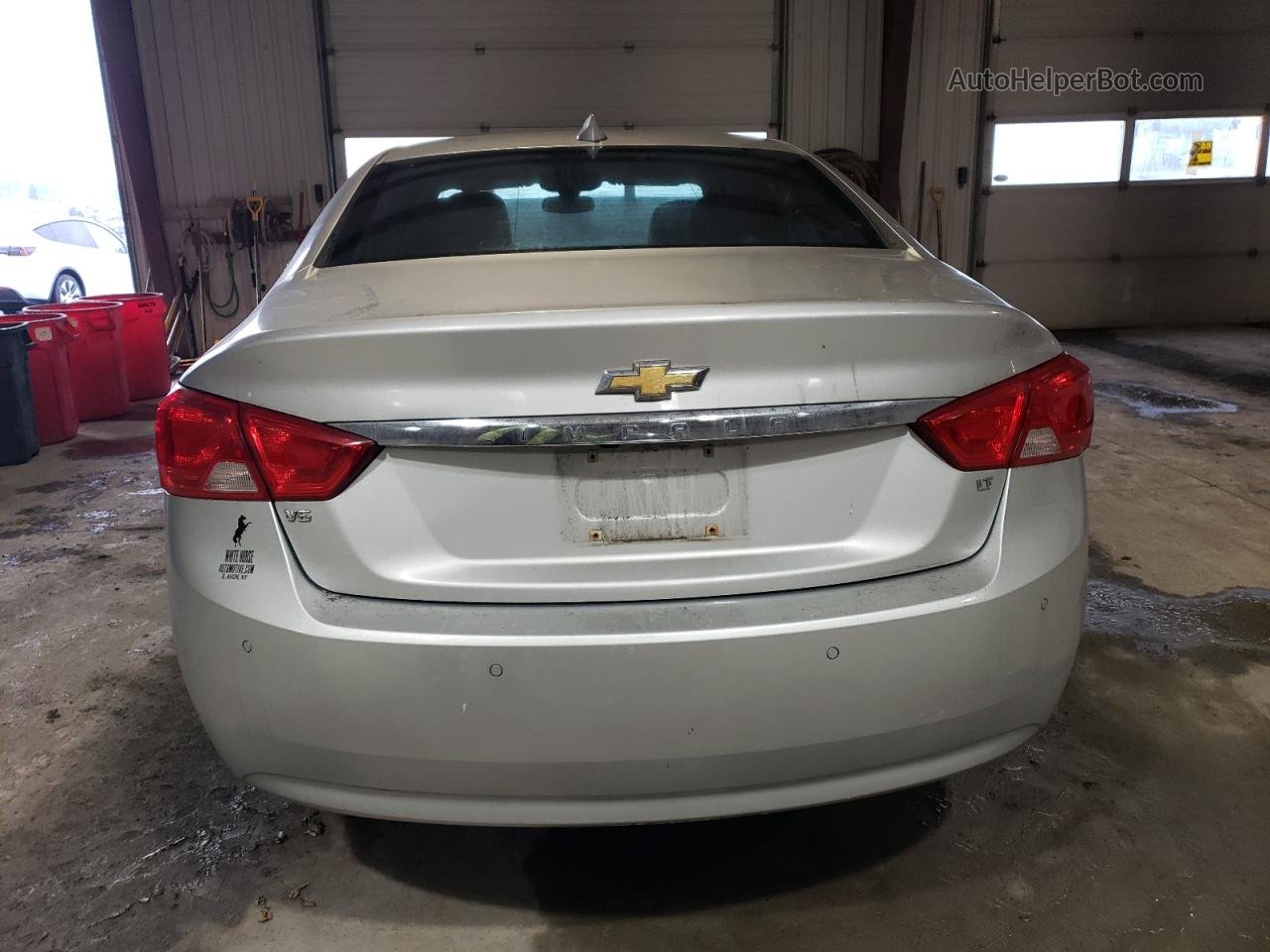 2017 Chevrolet Impala Lt Silver vin: 2G1105S31H9115323