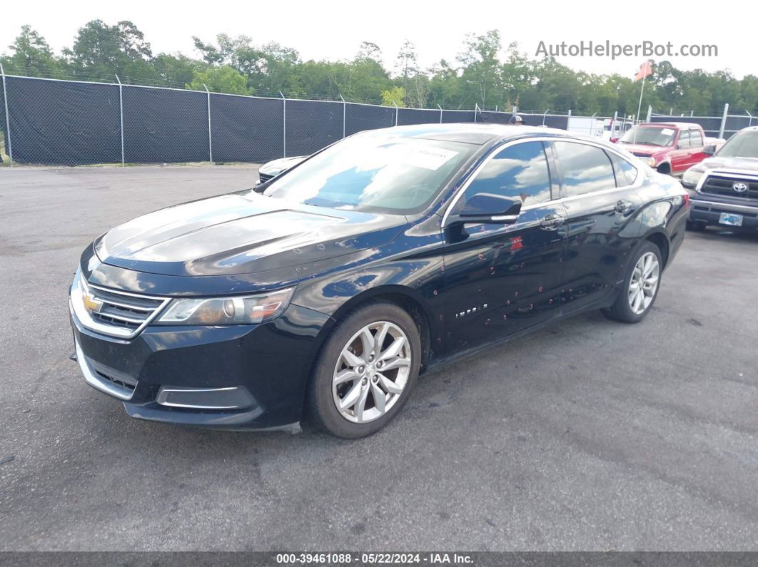 2017 Chevrolet Impala 1lt Black vin: 2G1105S31H9119730