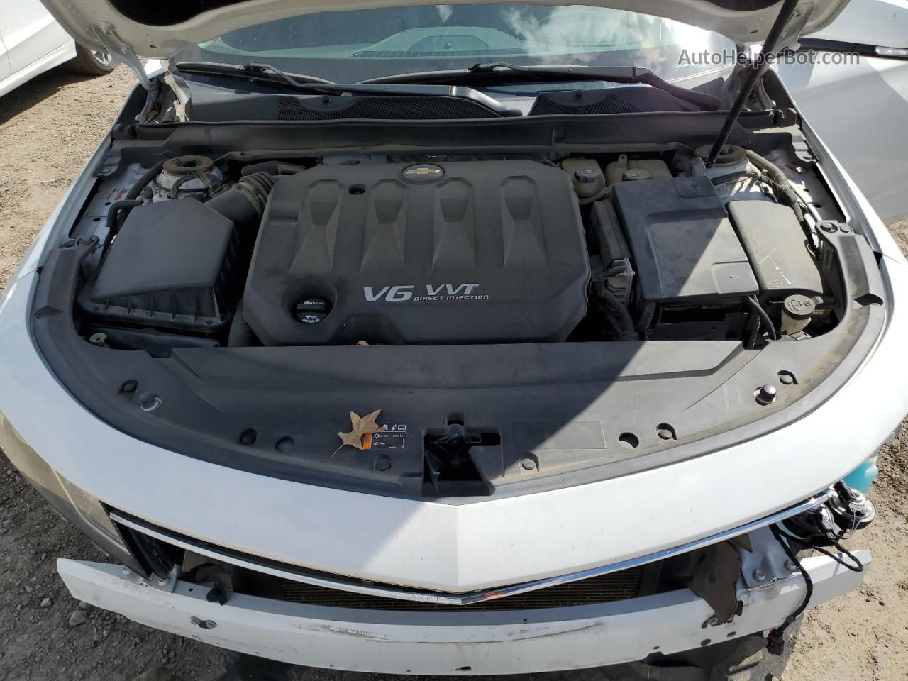 2017 Chevrolet Impala Lt White vin: 2G1105S31H9125396