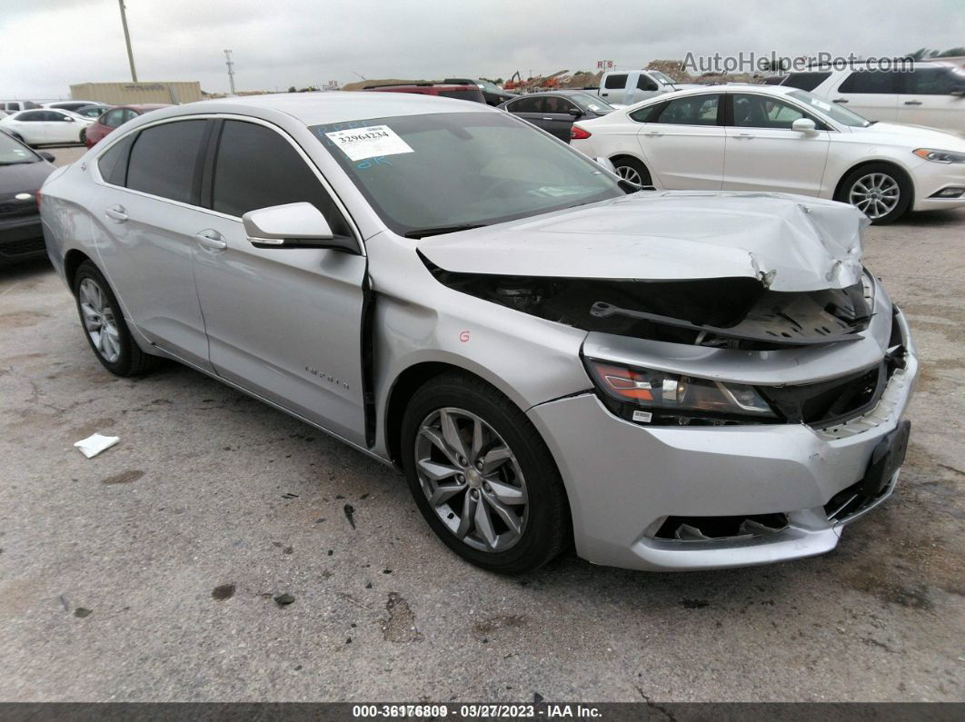 2017 Chevrolet Impala 1lt Серебряный vin: 2G1105S31H9142408