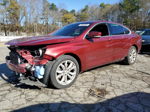 2017 Chevrolet Impala Lt Red vin: 2G1105S31H9144871