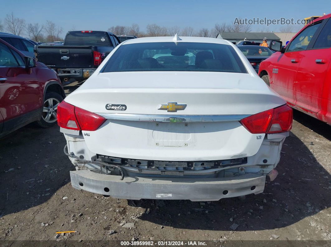 2017 Chevrolet Impala 1lt White vin: 2G1105S31H9148113