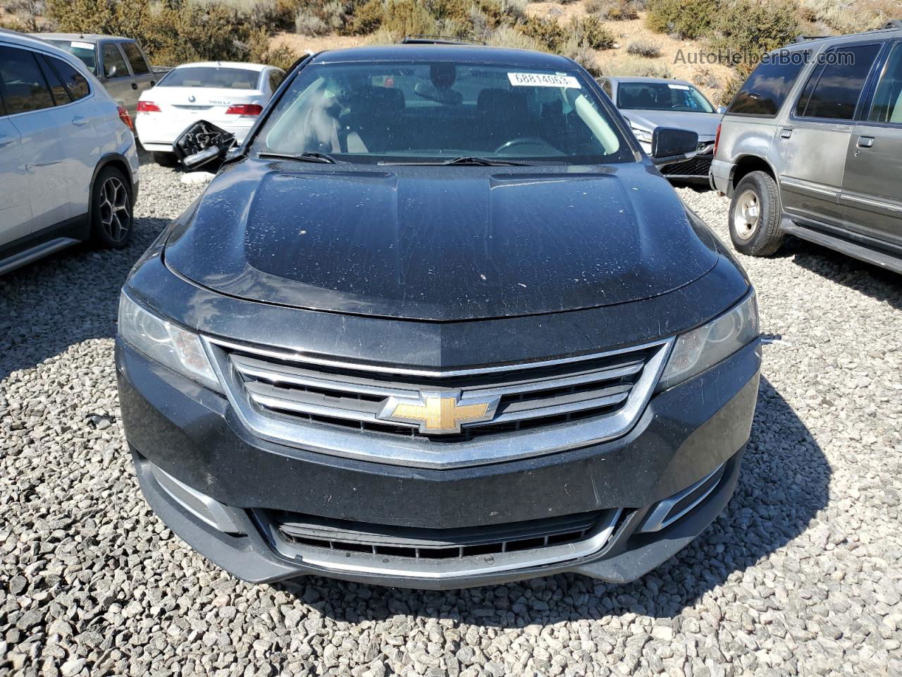 2017 Chevrolet Impala Lt Black vin: 2G1105S31H9154204