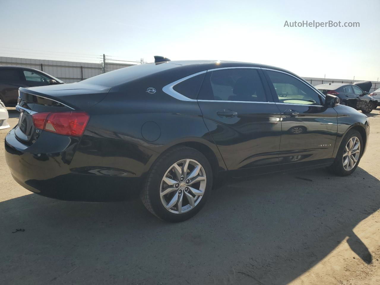 2017 Chevrolet Impala Lt Black vin: 2G1105S31H9158432