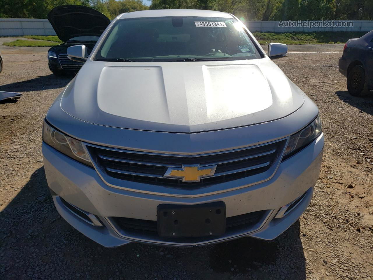 2017 Chevrolet Impala Lt Silver vin: 2G1105S31H9171598