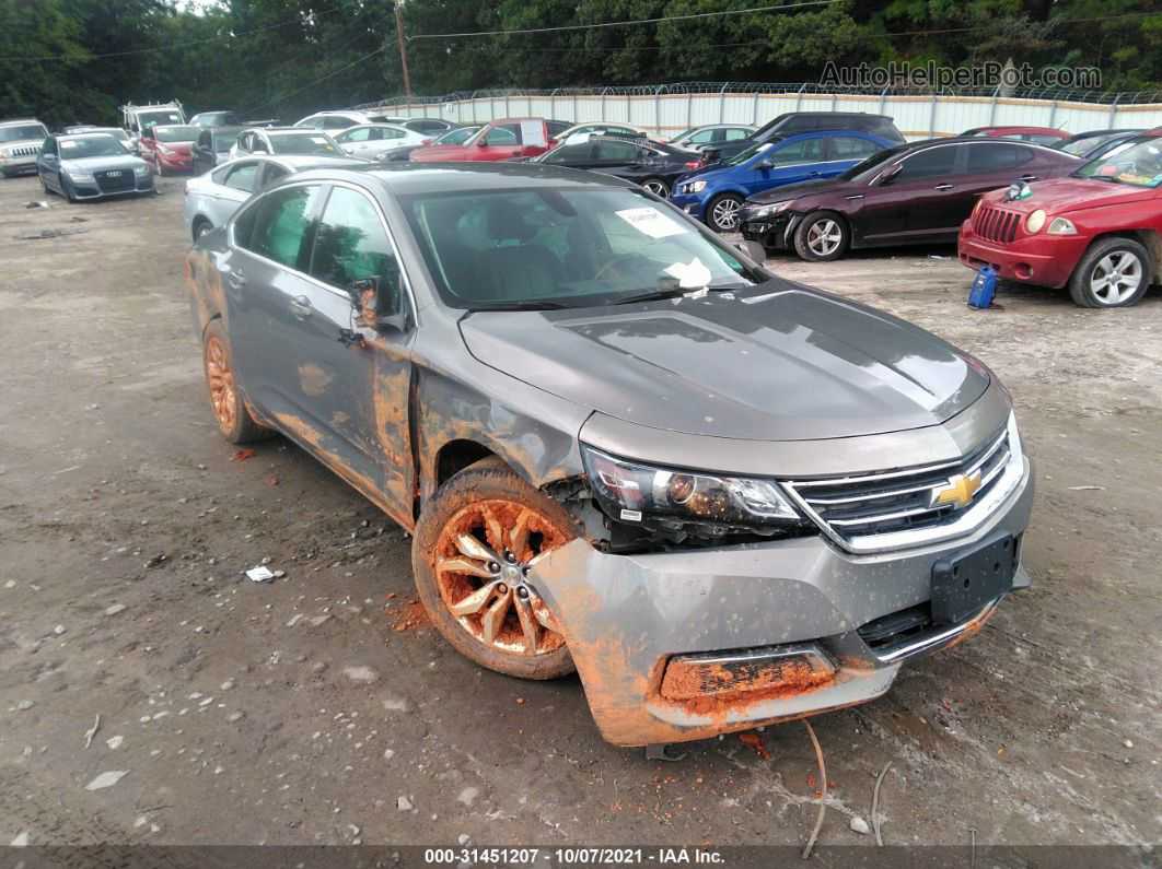 2017 Chevrolet Impala Lt Gray vin: 2G1105S31H9174338