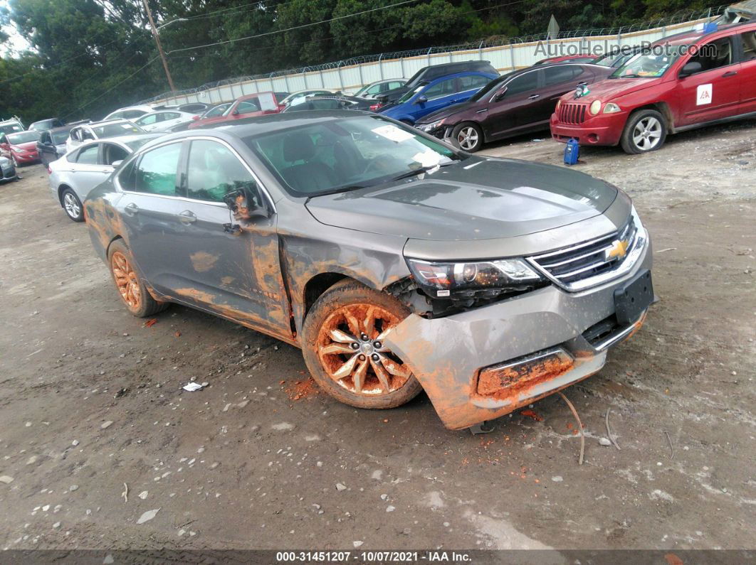 2017 Chevrolet Impala Lt Gray vin: 2G1105S31H9174338