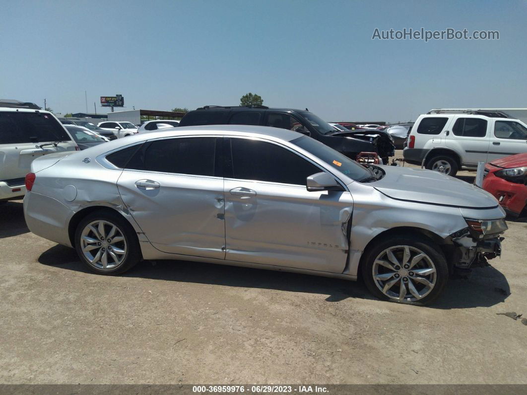 2017 Chevrolet Impala Lt Silver vin: 2G1105S31H9176140