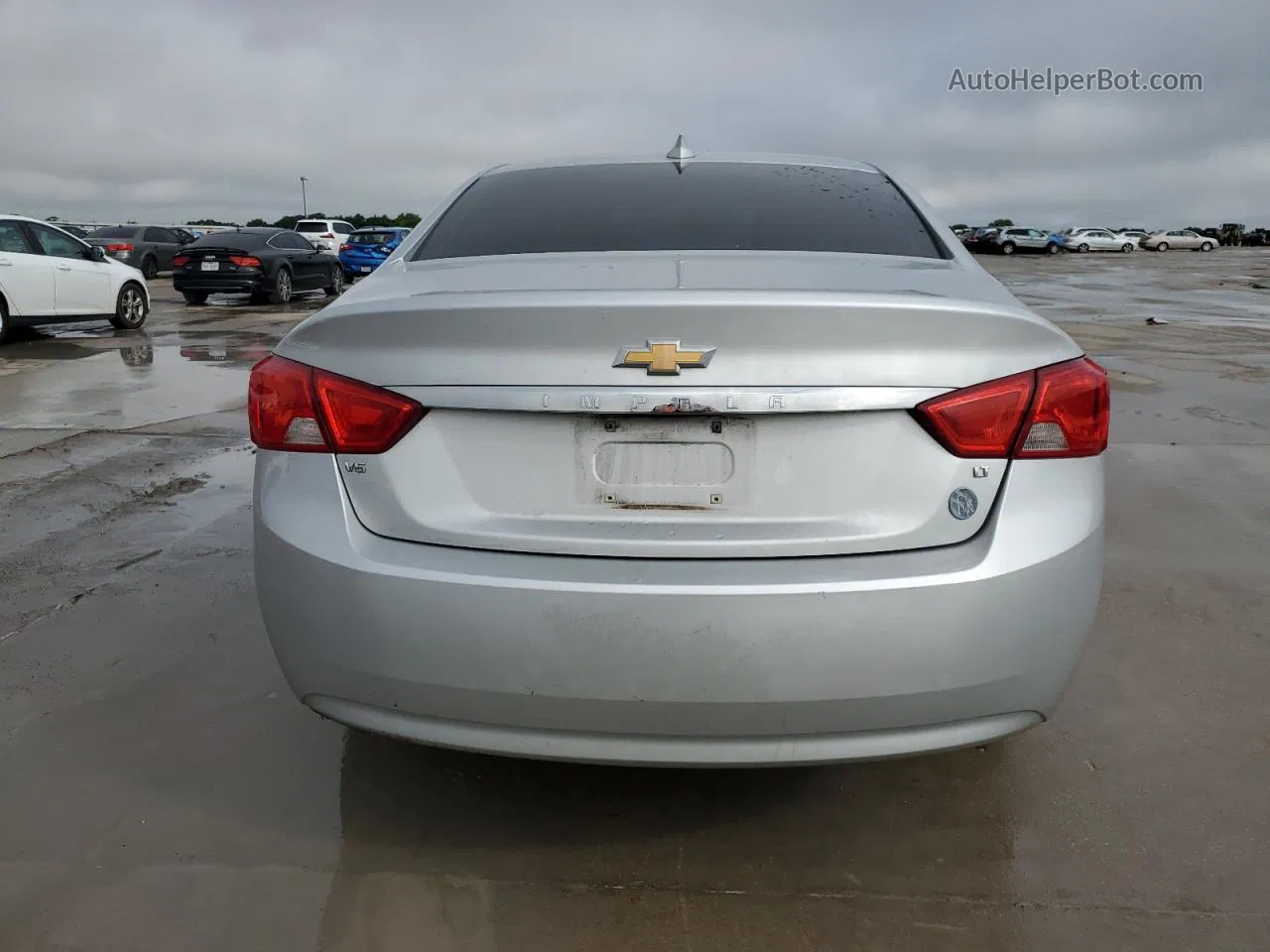 2017 Chevrolet Impala Lt Silver vin: 2G1105S31H9178860