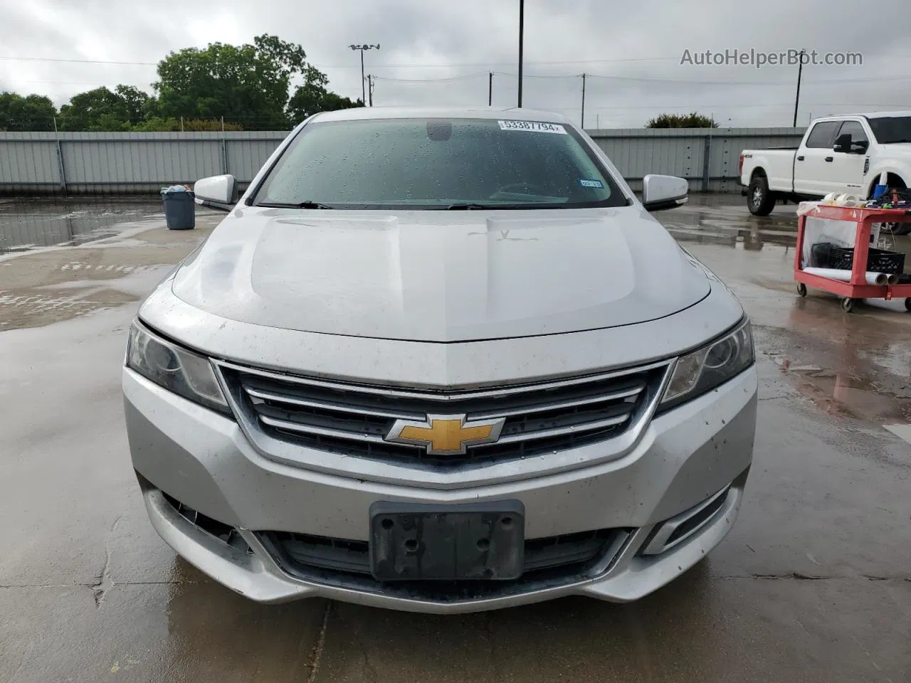 2017 Chevrolet Impala Lt Silver vin: 2G1105S31H9178860