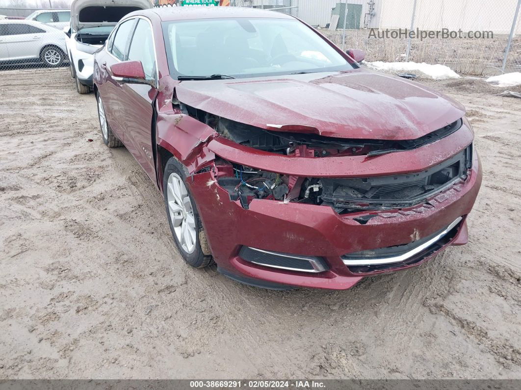 2017 Chevrolet Impala 1lt Burgundy vin: 2G1105S31H9193522