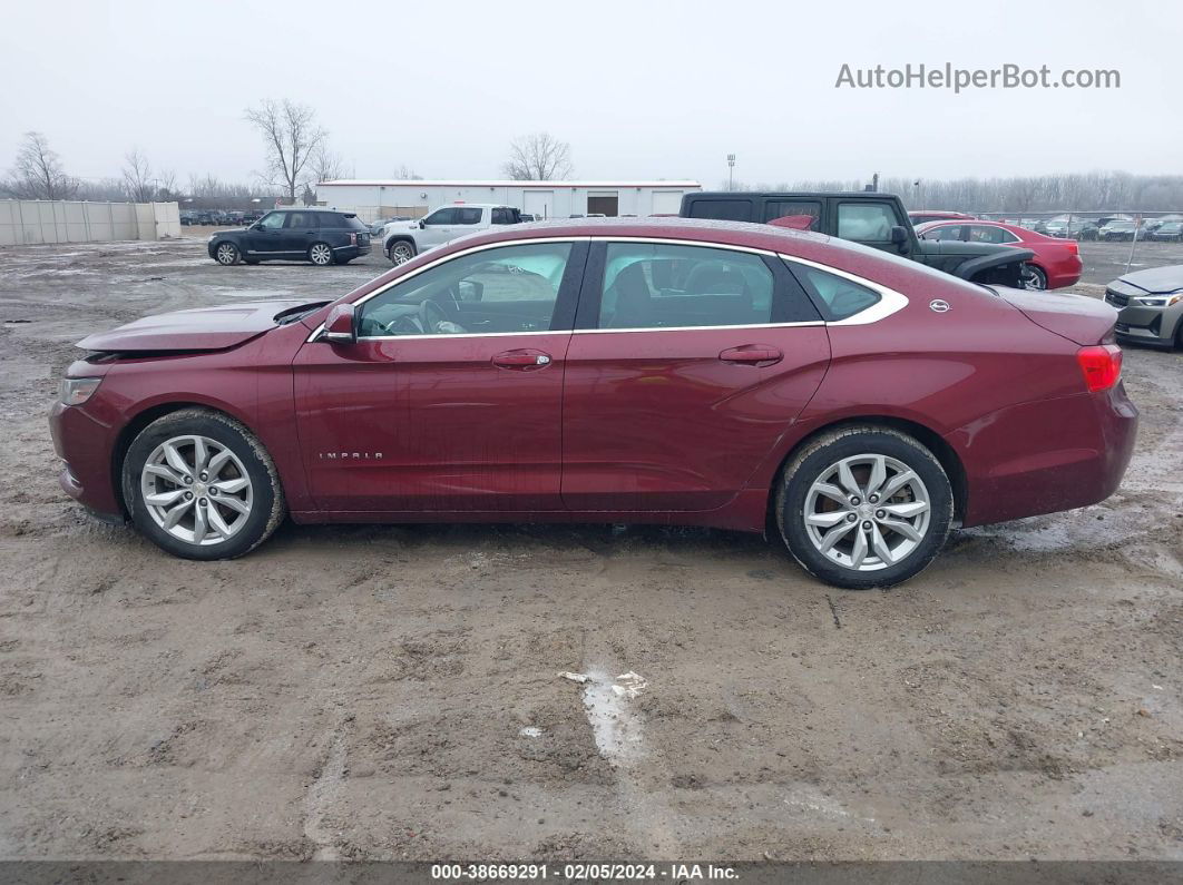 2017 Chevrolet Impala 1lt Бордовый vin: 2G1105S31H9193522