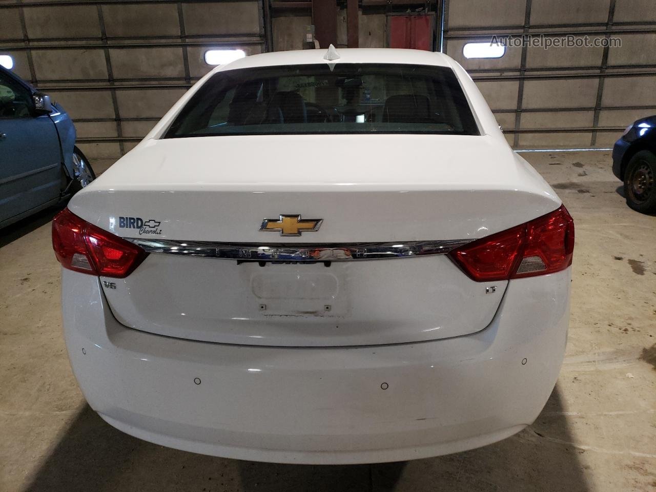 2017 Chevrolet Impala Lt White vin: 2G1105S31H9194427