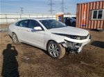 2017 Chevrolet Impala Lt White vin: 2G1105S31H9196260