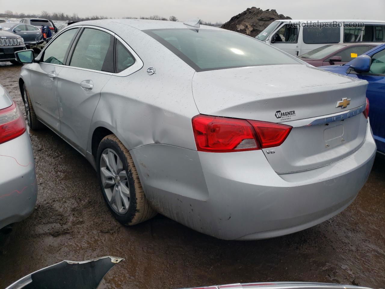 2017 Chevrolet Impala Lt Серебряный vin: 2G1105S32H9102662