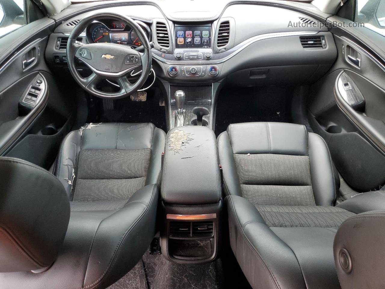 2017 Chevrolet Impala Lt White vin: 2G1105S32H9111832