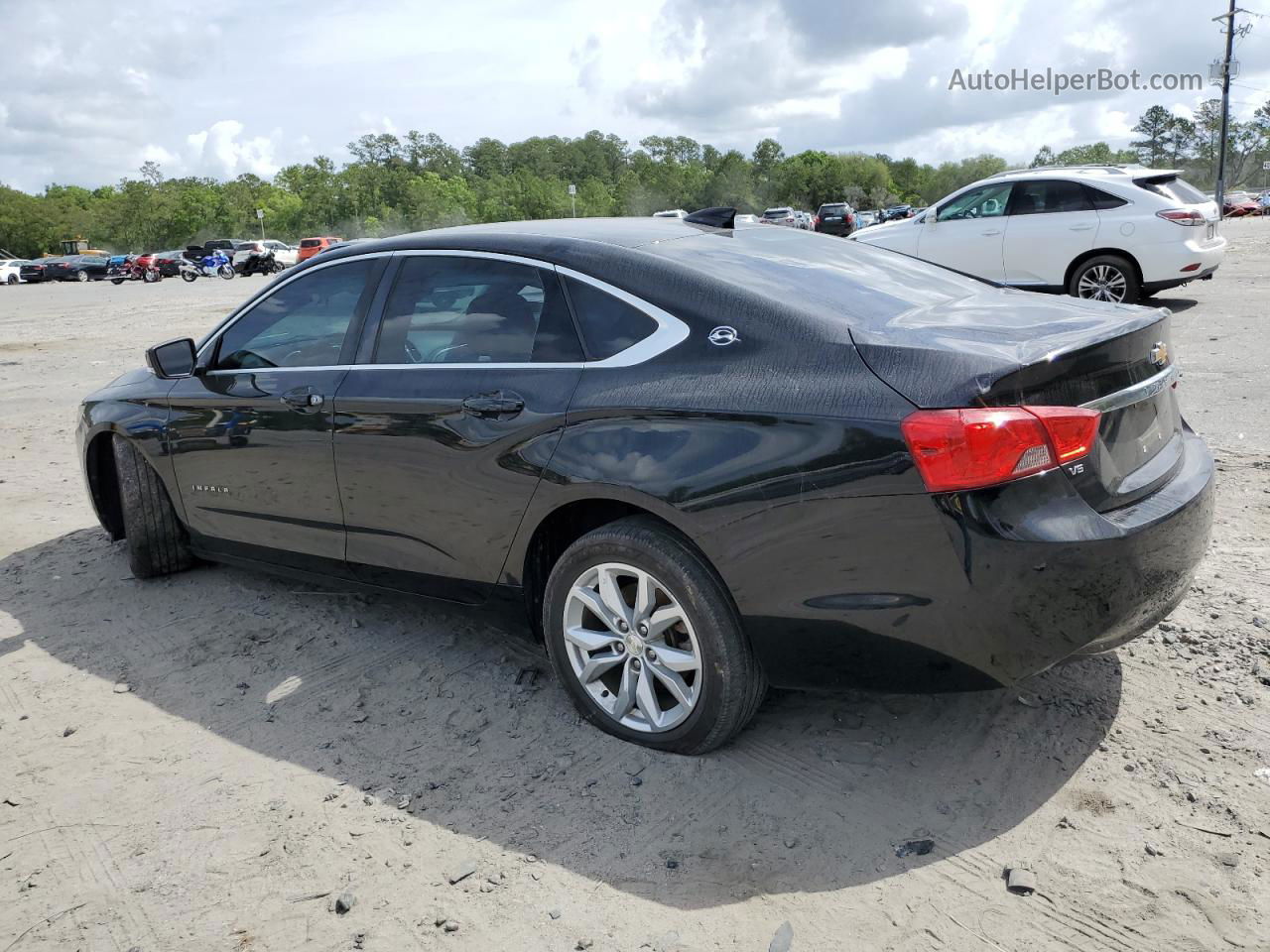 2017 Chevrolet Impala Lt Black vin: 2G1105S32H9129067