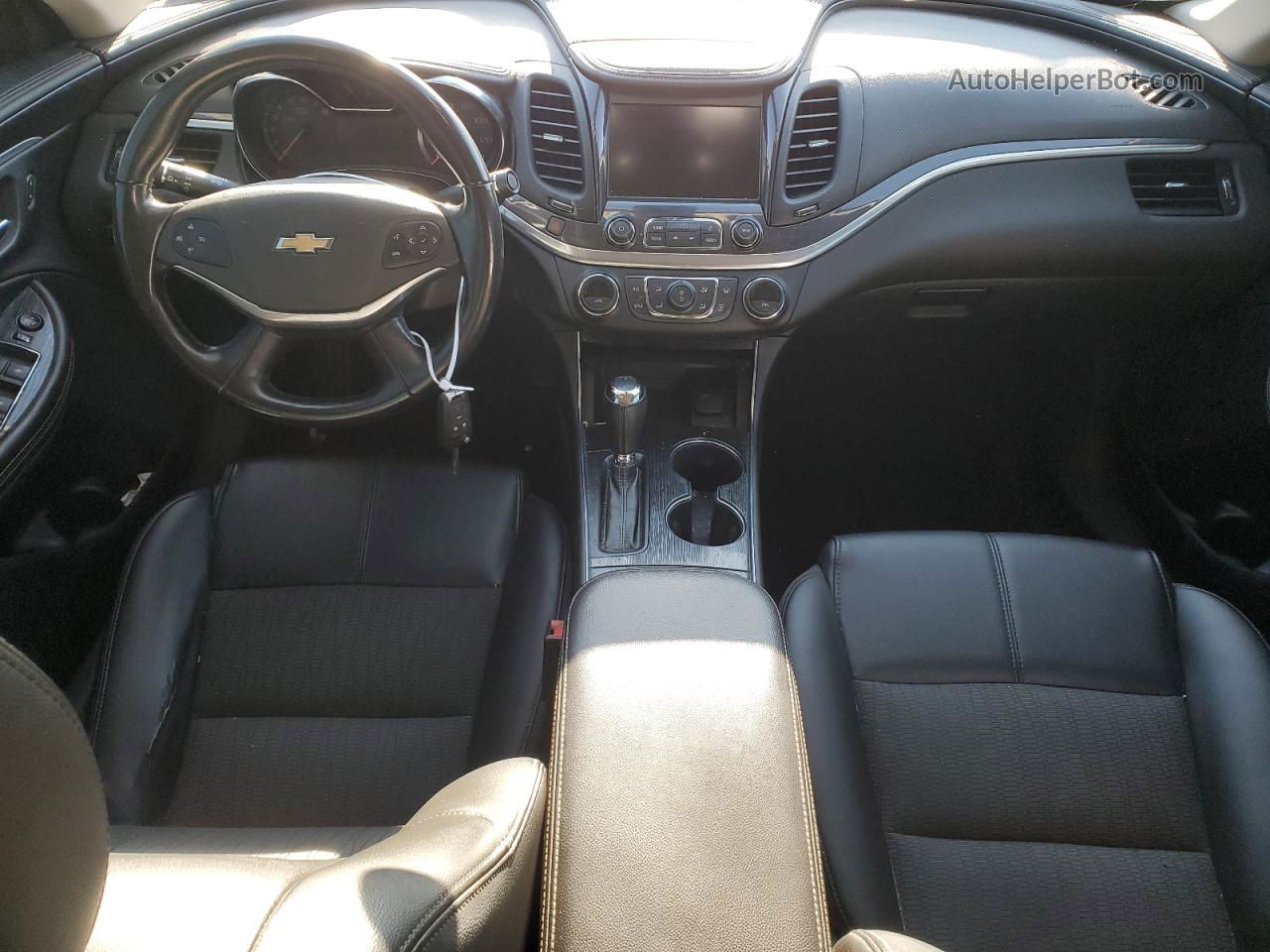 2017 Chevrolet Impala Lt Синий vin: 2G1105S32H9160271