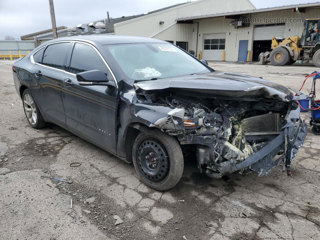 2017 Chevrolet Impala Lt Black vin: 2G1105S32H9160481