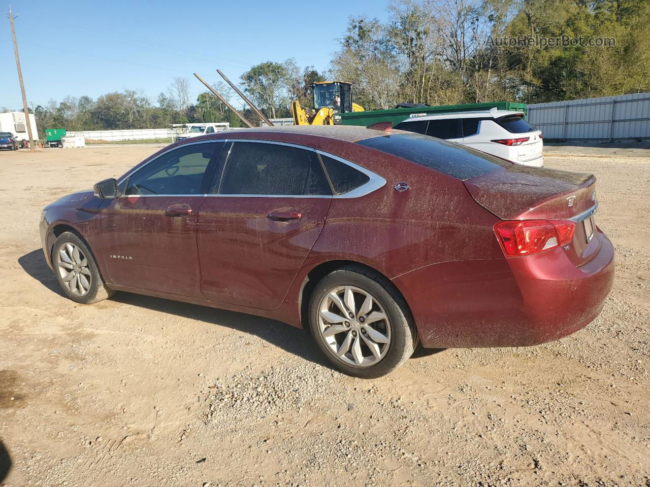 2017 Chevrolet Impala Lt Burgundy vin: 2G1105S32H9172680