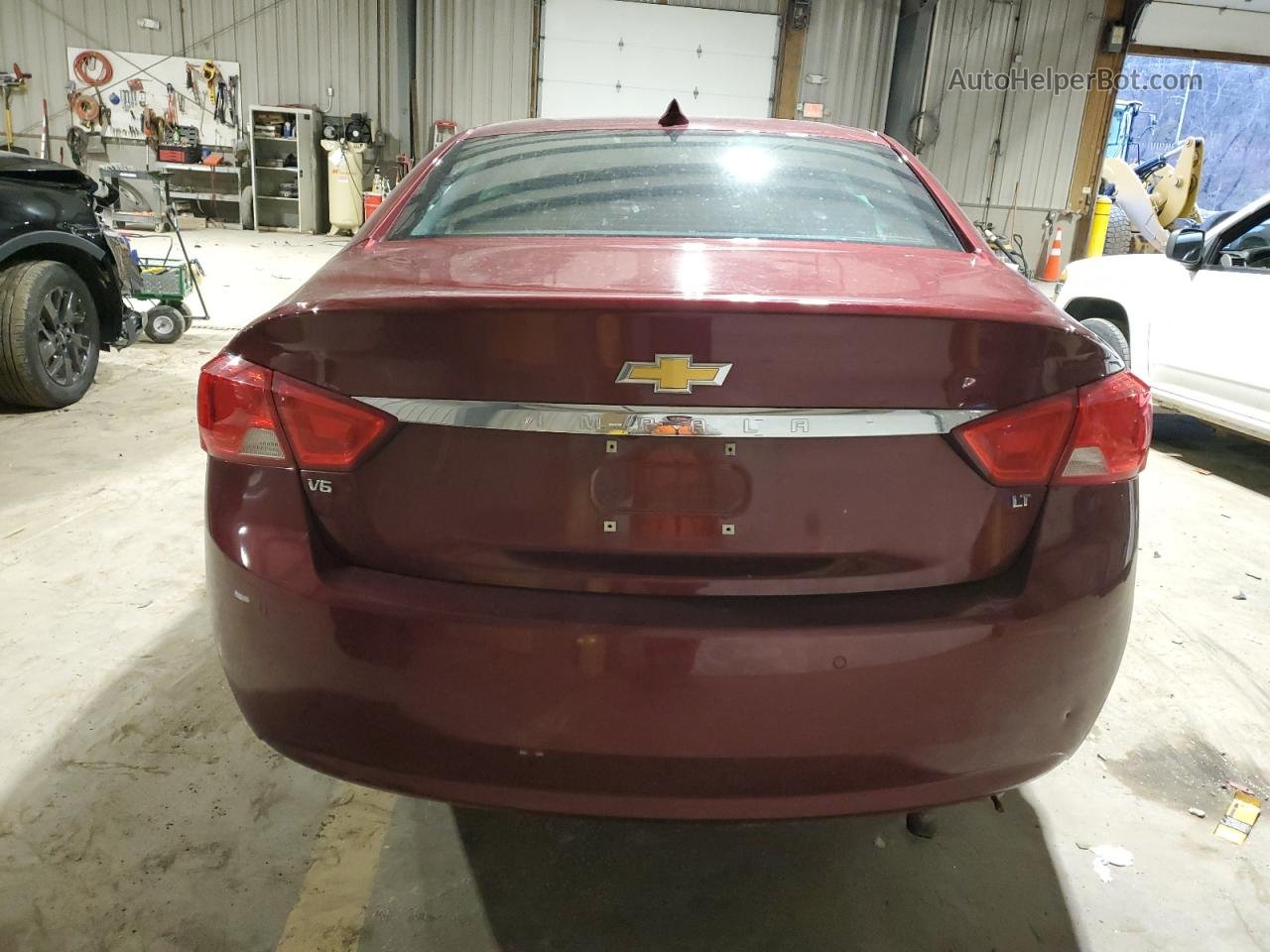 2017 Chevrolet Impala Lt Red vin: 2G1105S32H9173084