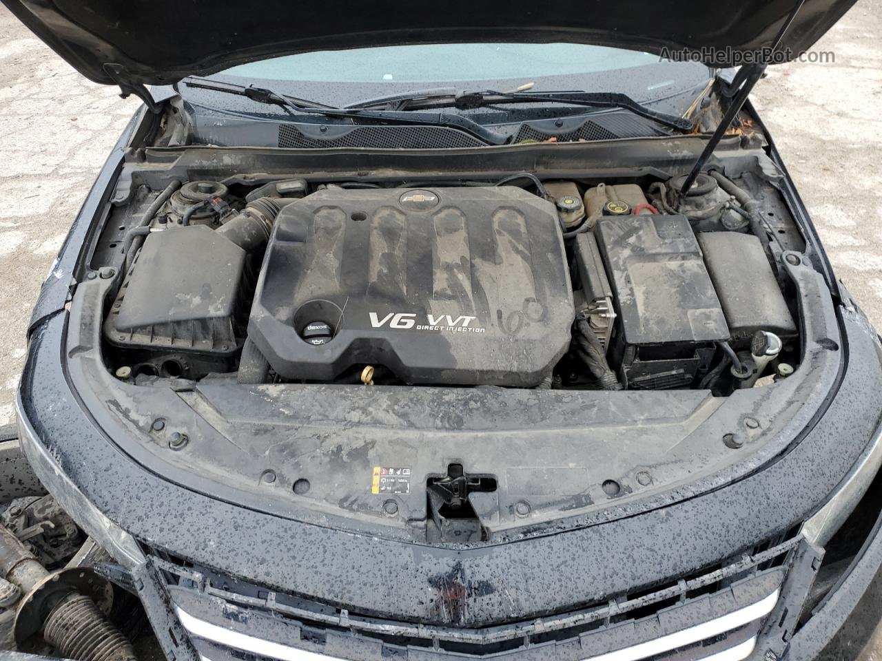2017 Chevrolet Impala Lt Black vin: 2G1105S32H9178625