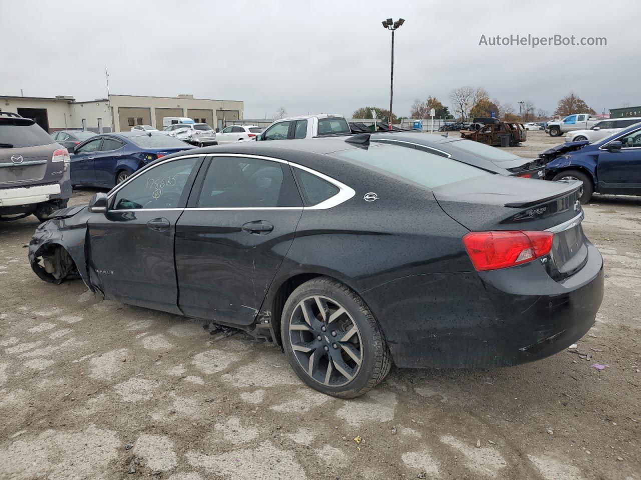 2017 Chevrolet Impala Lt Black vin: 2G1105S32H9178625