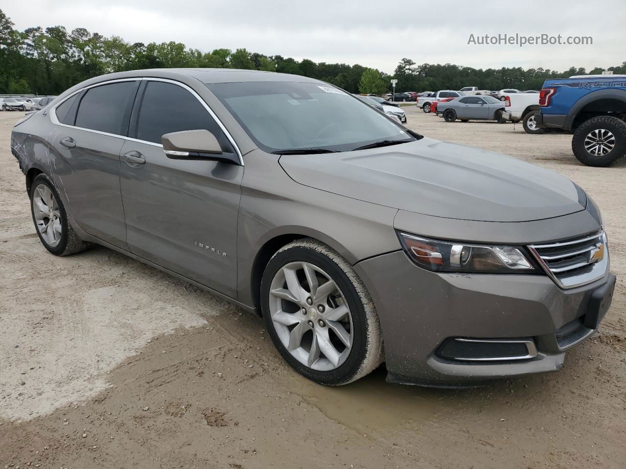 2017 Chevrolet Impala Lt Gray vin: 2G1105S32H9179807