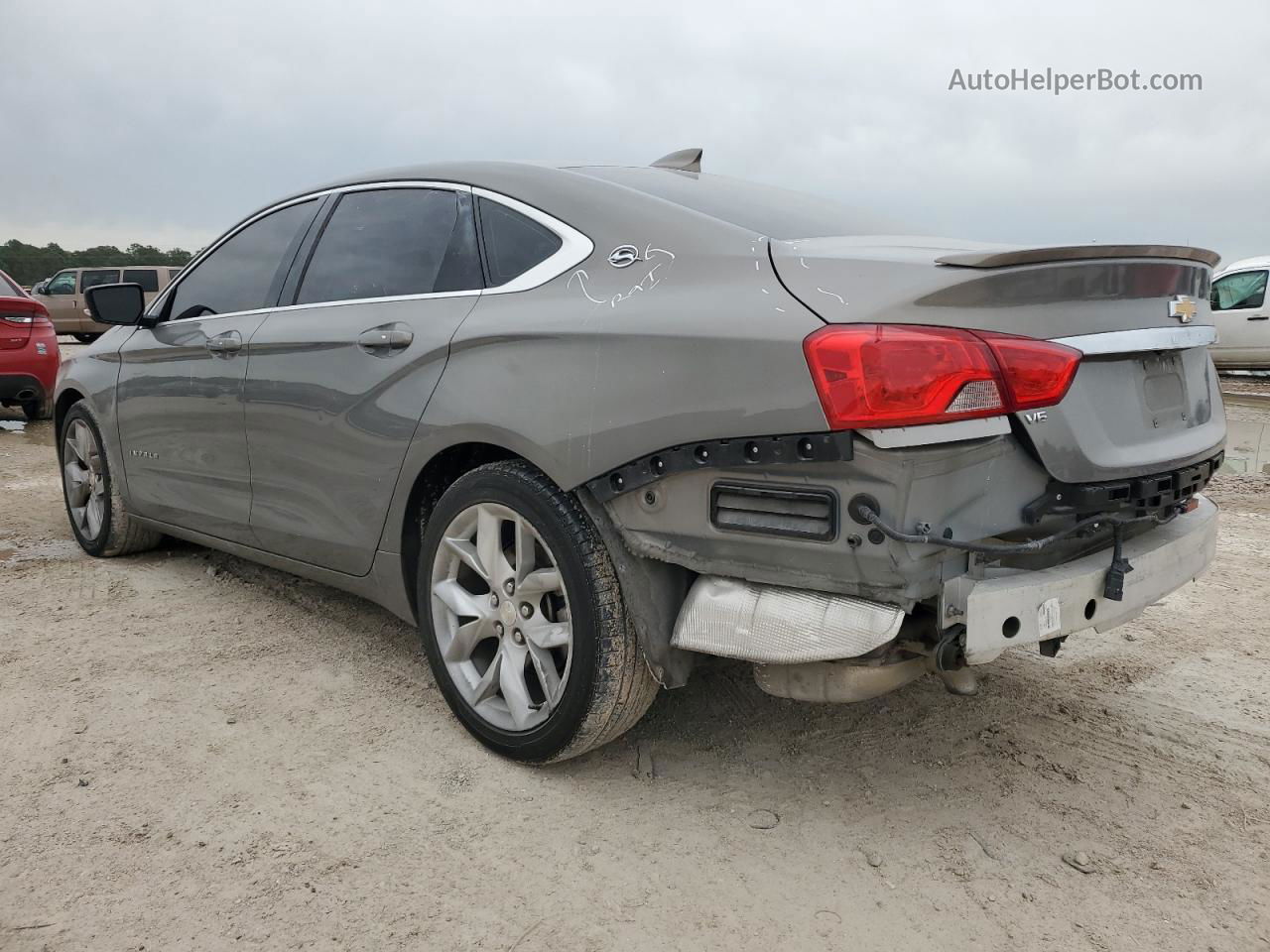 2017 Chevrolet Impala Lt Gray vin: 2G1105S32H9179807