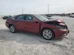 2017 Chevrolet Impala Lt Maroon vin: 2G1105S32H9184098