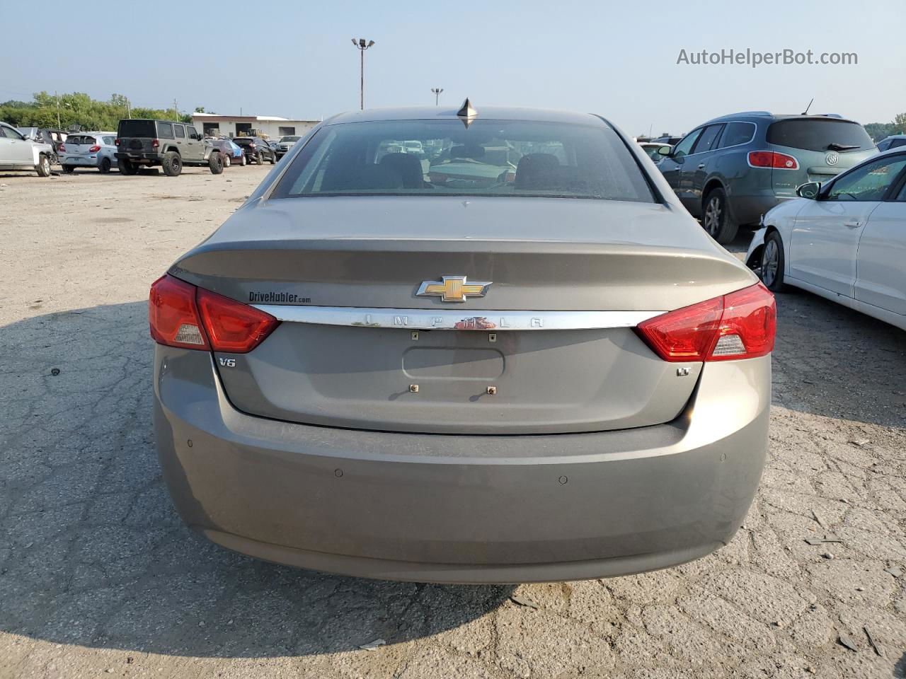 2017 Chevrolet Impala Lt Gray vin: 2G1105S32H9196879