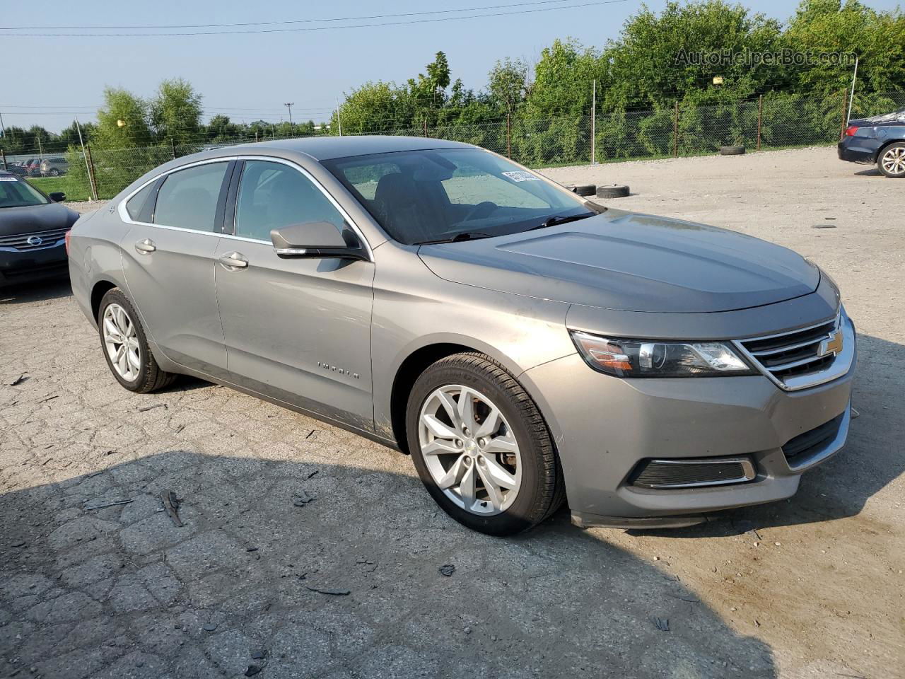 2017 Chevrolet Impala Lt Gray vin: 2G1105S32H9196879