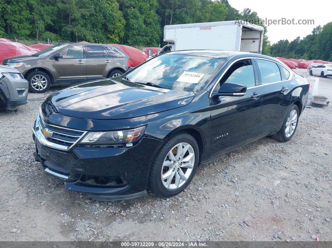 2017 Chevrolet Impala 1lt Black vin: 2G1105S33H9106557