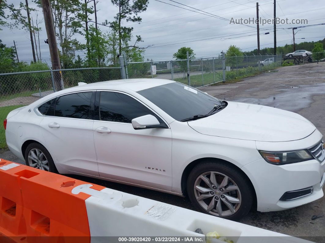 2017 Chevrolet Impala 1lt White vin: 2G1105S33H9114092