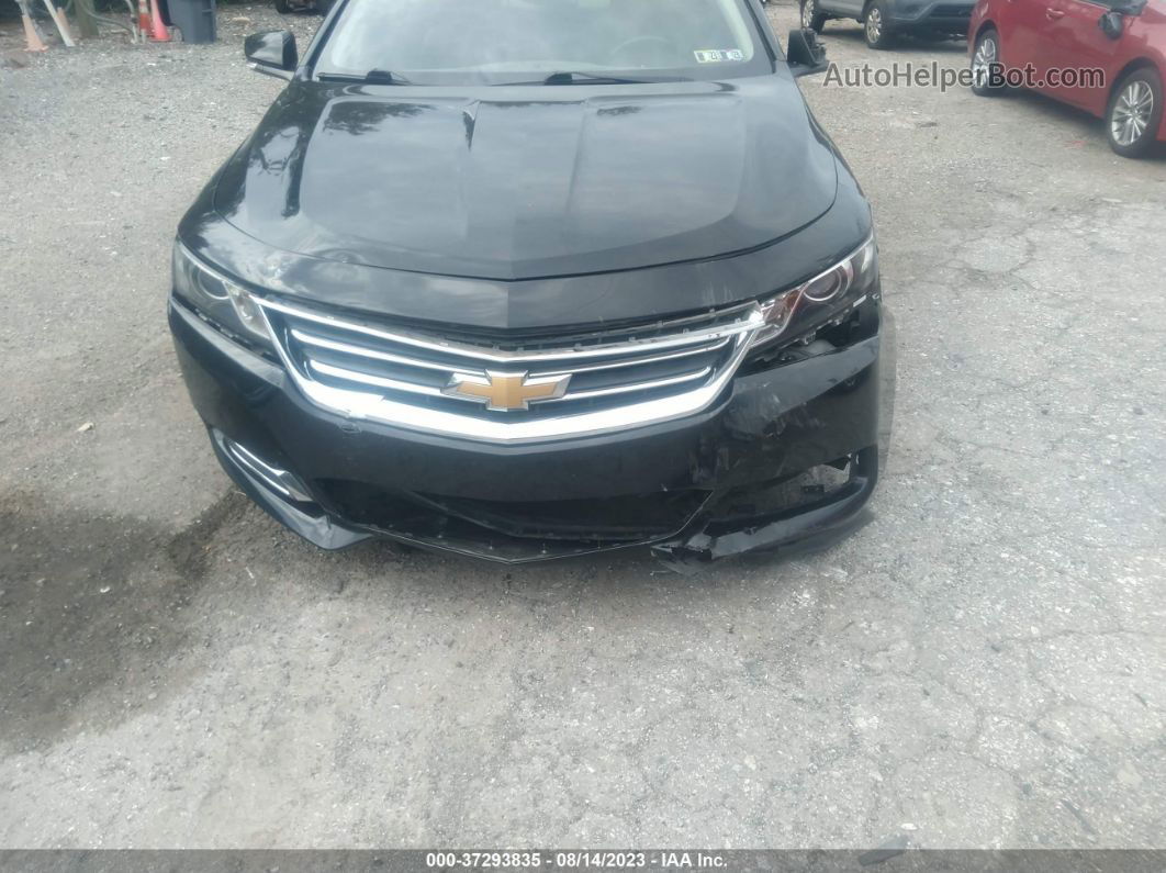 2017 Chevrolet Impala Lt Black vin: 2G1105S33H9130759